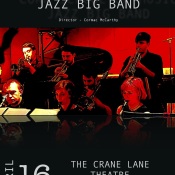 Cork School Of Music Big Band CSM JBB Crane Lane Poster '19
