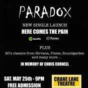Paradox New Single Launch “Here Comes The Pain”